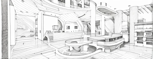 school design,sci fi surgery room,circular staircase,panoramical,pencils,office line art,camera illustration,coloring page,kirrarchitecture,panopticon,kitchen design,store fronts,laundromat,architect plan,technical drawing,mono-line line art,wireframe graphics,orthographic,house drawing,big kitchen,Design Sketch,Design Sketch,Hand-drawn Line Art