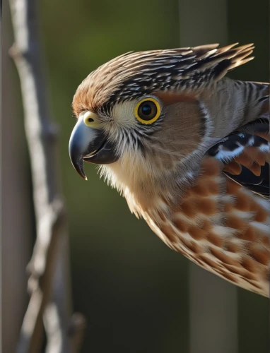 red shouldered hawk,american kestrel,portrait of a rock kestrel,saw-whet owl,glaucidium passerinum,kestrel,eurasian pygmy owl,sharp shinned hawk,northern hawk-owl,siberian owl,sparrow owl,eastern grass owl,hawk owl,northern hawk owl,aplomado falcon,dickcissel,cooper's hawk,lapland owl,coopers hawk,broad winged hawk,Photography,General,Realistic