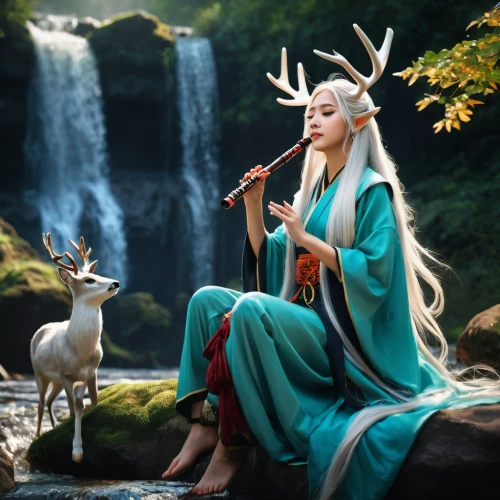 fantasy picture,elven,fantasy art,fantasy portrait,elven forest,music fantasy,elves,heroic fantasy,3d fantasy,the enchantress,the blonde in the river,cosplay image,elf,fantasia,the night of kupala,water nymph,rusalka,fantasy woman,priestess,faerie,Photography,General,Fantasy