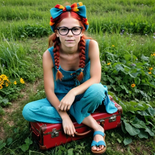 girl in flowers,girl in overalls,pippi longstocking,girl in the garden,farm girl,girl sitting,girl with a wheel,girl picking flowers,caterpillar gypsy,a girl with a camera,girl in a historic way,beautiful girl with flowers,girl picking apples,girl and car,retro girl,girl portrait,girl in a wreath,countrygirl,vintage girl,kids glasses,Photography,General,Realistic