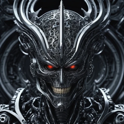 alien warrior,endoskeleton,destroy,cyborg,terminator,cybernetics,predator,metal,warlord,alien,megatron,biomechanical,black dragon,daemon,greed,humanoid,devil,dark elf,hot metal,shredder