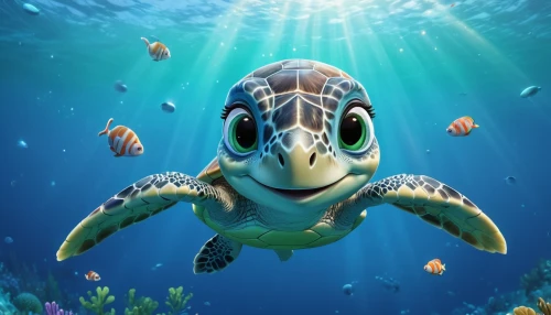 sea turtle,water turtle,green sea turtle,marine animal,loggerhead turtle,loggerhead sea turtle,olive ridley sea turtle,marine reptile,sea animal,turtle,green turtle,aquatic animals,sea animals,underwater world,sea-life,flipper,marine life,land turtle,aquatic life,aquatic animal,Unique,3D,3D Character