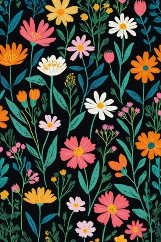 flowers pattern,floral background,blanket of flowers,floral digital background,flowers png,flower fabric,african daisies,wood daisy background,seamless pattern,flower painting,flowers fabric,japanese floral background,flower pattern,floral composition,floral pattern,cartoon flowers,flower background,retro flowers,background pattern,pink daisies,Illustration,Vector,Vector 08