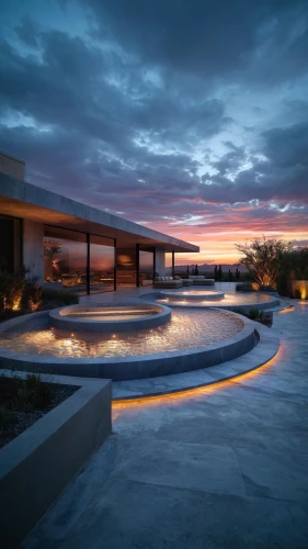 dunes house,landscape lighting,landscape design sydney,roof landscape,landscape designers sydney,modern architecture,modern house,infinity swimming pool,luxury home,contemporary,corten steel,house by the water,luxury property,beautiful home,exposed concrete,pool house,water feature,luxury home interior,futuristic architecture,decorative fountains