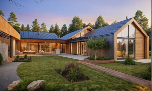 eco-construction,timber house,mid century house,smart home,wooden house,grass roof,3d rendering,modern house,smart house,prefabricated buildings,log cabin,modern architecture,log home,folding roof,inverted cottage,archidaily,roof panels,metal roof,wooden houses,wooden roof,Photography,General,Realistic