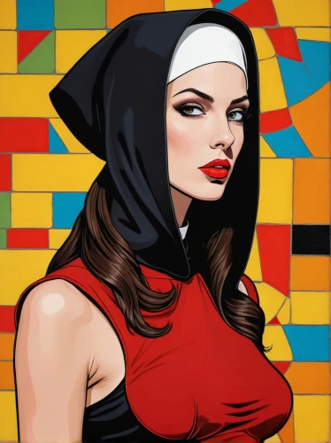 cool pop art,pop art style,pop art woman,modern pop art,pop art girl,girl-in-pop-art,pop art,scarlet witch,pop art background,vampira,pop art colors,popart,pop art people,head woman,pop art effect,effect pop art,harley,jigsaw,nun,red riding hood,Illustration,Vector,Vector 14