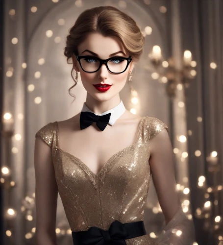 silver framed glasses,lace round frames,spectacles,vintage woman,retro christmas lady,reading glasses,vintage fashion,vintage dress,retro christmas girl,pin up christmas girl,wedding glasses,vintage women,with glasses,vintage girl,glamour girl,christmas woman,glasses,gold and black balloons,retro women,mary-gold,Photography,Natural