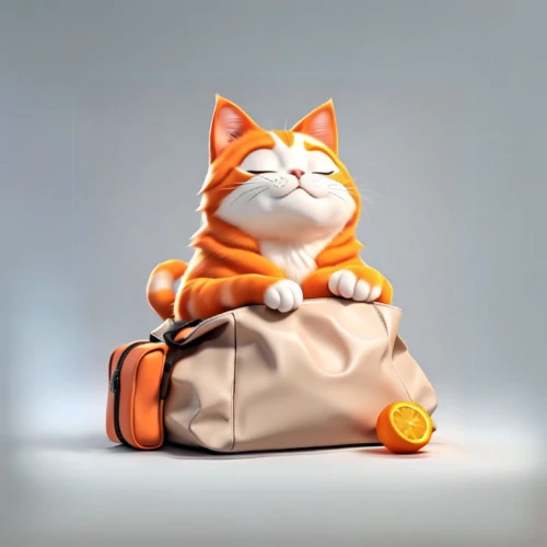 travel bag,cat crawling out of purse,bag,backpack,cat vector,cartoon cat,luggage,carry-on bag,suitcase,bowling ball bag,business bag,cat resting,cute cat,red tabby,cat image,luggage and bags,a bag,orange,traveler,laptop bag