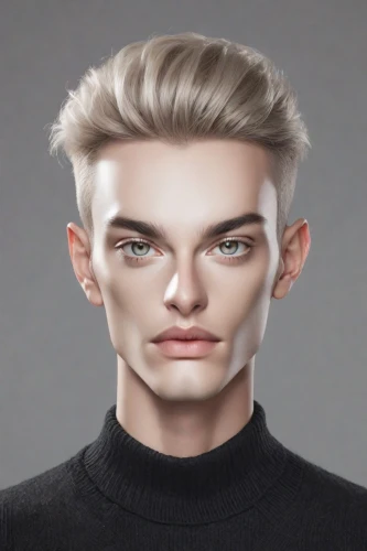 male elf,doll's facial features,realdoll,male model,cullen skink,natural cosmetic,male character,ken,cgi,cosmetic,simpolo,a wax dummy,3d rendered,ryan navion,designer dolls,custom portrait,cosmetic brush,trollius download,beauty face skin,human head,Photography,Realistic