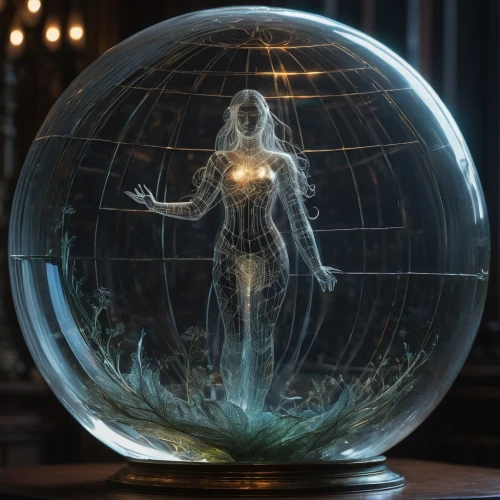 crystal ball,glass sphere,crystal ball-photography,orb,the enchantress,spirit ball,the ball,mother earth statue,glass ball,divination,goddess of justice,waterglobe,sorceress,fantasy woman,glass signs of the zodiac,globe,siren,vitruvian man,armillary sphere,pendulum,Photography,General,Fantasy