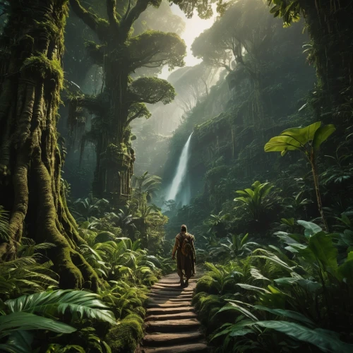 rain forest,rainforest,the mystical path,forest path,greenforest,jungle,full hd wallpaper,the forest,holy forest,the path,pathway,green forest,pachamama,garden of eden,elven forest,the forests,valdivian temperate rain forest,wander,tarzan,forest man,Photography,General,Fantasy