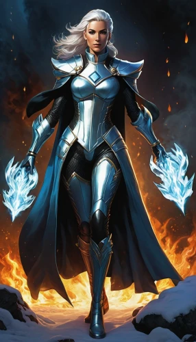 ice queen,heroic fantasy,winterblueher,the snow queen,blue enchantress,sorceress,the white torch,white rose snow queen,nova,symetra,goddess of justice,fantasy woman,show off aurora,female warrior,sylva striker,archangel,6-cyl in series,dodge warlock,cleanup,dark elf,Illustration,American Style,American Style 08