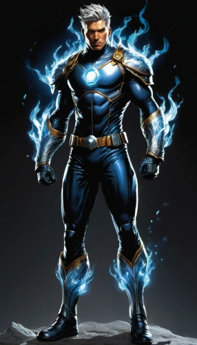 electro,steel man,high volt,human torch,sigma,power icon,flash unit,nova,electrified,thunderbolt,lightning bolt,zeus,god of thunder,cleanup,x-men,quantum,x men,iceman,super charged,zap,Illustration,American Style,American Style 02