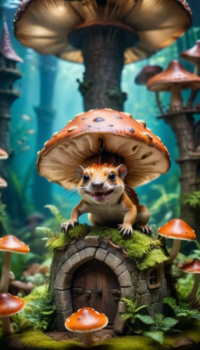 mushroom landscape,toadstools,mushroom island,club mushroom,forest mushroom,fairy village,umbrella mushrooms,mushroom hat,agaricaceae,fox stacked animals,toadstool,medicinal mushroom,scandia gnomes,gnome and roulette table,lingzhi mushroom,mushrooms,forest mushrooms,mushrooming,3d fantasy,scandia gnome,Photography,General,Cinematic