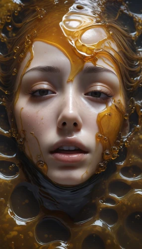 surface tension,submerged,immersed,oil in water,the blonde in the river,drowning,water nymph,under the water,submerge,reflection in water,kelp,fluid,in water,flotation,acid lake,the body of water,watery heart,siren,sunken,under water,Photography,Artistic Photography,Artistic Photography 11