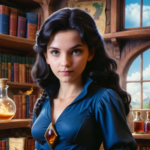 princess sofia,librarian,vanessa (butterfly),emile vernon,eglantine,cinderella,clove,fantasy portrait,rowan,fantasy woman,rosa ' amber cover,jasmine,la violetta,snow white,fairy tale character,madeleine,rapunzel,tiana,rosa 'the fairy,mystical portrait of a girl,Photography,General,Cinematic