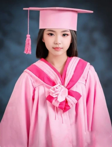 academic dress,graduate hat,graduate,little girl in pink dress,mortarboard,graduation,adult education,malaysia student,correspondence courses,student information systems,graduation day,college graduation,congratulation,pink ribbon,portrait background,pink background,graduating,gỏi cuốn,shenzhen vocational college,graduation hats
