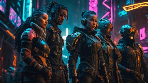 cyberpunk,scifi,dystopian,officers,sci - fi,sci-fi,sci fi,neon human resources,guardians of the galaxy,predators,valerian,patrols,infiltrator,cyber,storm troops,cybernetics,merc,dystopia,community connection,cinematic,Photography,General,Fantasy