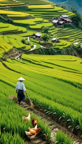 rice fields,rice terrace,rice field,rice cultivation,the rice field,rice paddies,ricefield,yamada's rice fields,vietnam,vegetables landscape,rice terraces,vietnam's,ha giang,agricultural,paddy field,field cultivation,vietnam vnd,cereal cultivation,agroculture,paddy harvest,Photography,General,Realistic