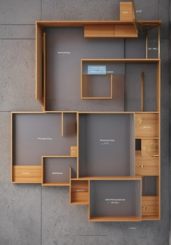 wooden mockup,floorplan home,house floorplan,room divider,wine boxes,drawers,shelves,bookshelves,walk-in closet,storage cabinet,shelving,bookshelf,boxes,bookcase,wooden shelf,compartments,architect plan,box ceiling,an apartment,shared apartment,Photography,General,Realistic