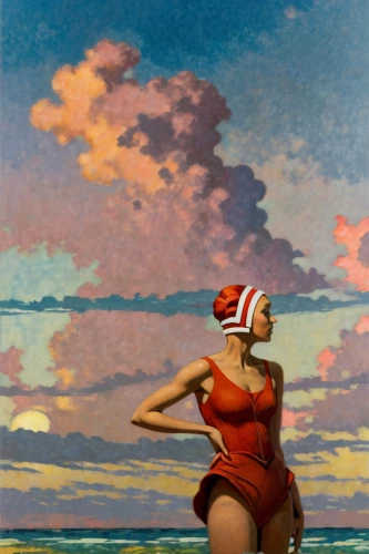 lifeguard,woman with ice-cream,santa claus at beach,life guard,swimmer,man at the sea,girl on the dune,the sea maid,pin-up girl,beach landscape,female swimmer,lido di ostia,el mar,matruschka,advertising figure,red hat,pin up girl,vintage art,the beach pearl,pin-up girls