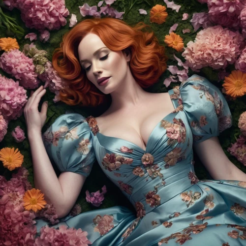 the sleeping rose,floral,tilda,flora,sleeping rose,girl in flowers,poison ivy,fallen petals,sleeping beauty,vintage floral,falling flowers,floral heart,flower fairy,magnolia,vintage flowers,fallen flower,retro flowers,fairy queen,bach flower therapy,scent of roses,Conceptual Art,Fantasy,Fantasy 02