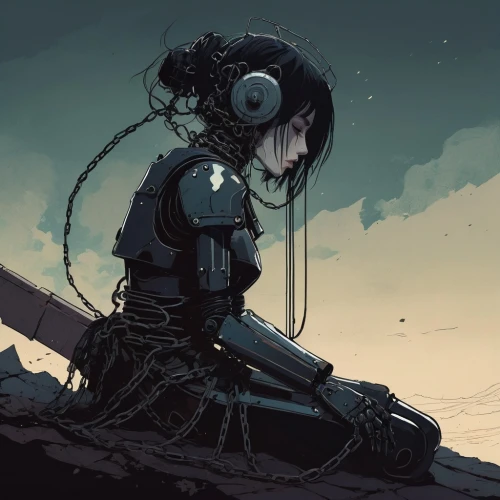 wasteland,astronaut,aquanaut,spacesuit,transistor,diving helmet,diving bell,respirator,mechanical,scifi,robotic,sidonia,sci fiction illustration,echo,barren,bolt-004,wanderer,desolate,cyborg,post apocalyptic,Illustration,Paper based,Paper Based 19