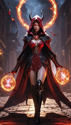 scarlet witch,dodge warlock,sorceress,fire angel,fire siren,darth talon,fire devil,goddess of justice,devil,fiery,candela,fire heart,red lantern,pillar of fire,fire ring,fantasy woman,archangel,flame spirit,minerva,massively multiplayer online role-playing game,Photography,General,Realistic