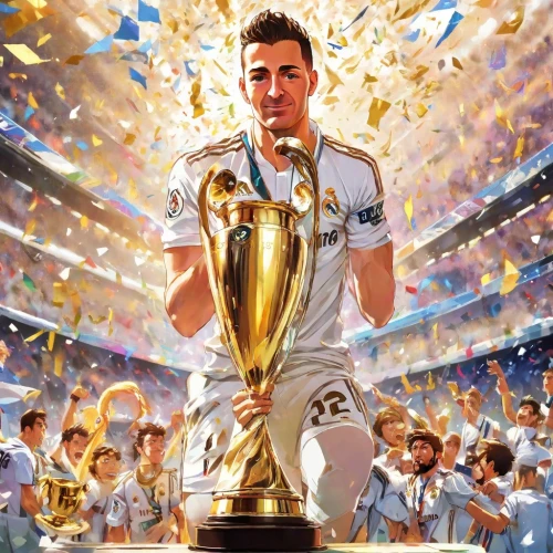 champions,fifa 2018,real madrid,european football championship,champion,trophy,the hand with the cup,world cup,hazard,silverware,the cup,torch-bearer,championship,copa,congratulation,cristiano,lazio,michael schumacher,iceman,trophies,Digital Art,Anime