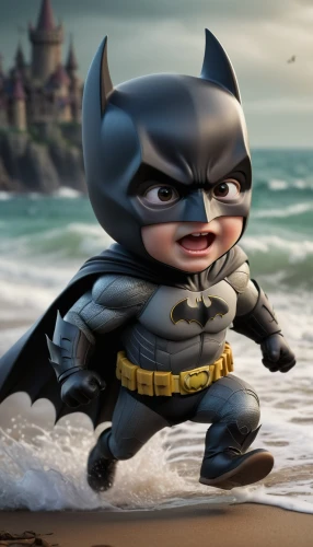 lantern bat,bat,batman,batfish,bat smiley,sea devil,cute cartoon character,crime fighting,digital compositing,aquaman,dark beach,cute cartoon image,caped,animated cartoon,kid hero,comic hero,bats,superhero background,justice league,sea man,Illustration,Abstract Fantasy,Abstract Fantasy 06