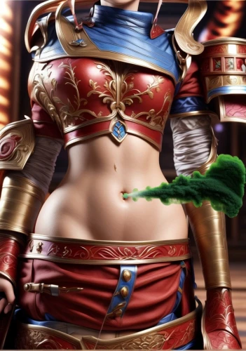 navel,female warrior,breastplate,abs,belly dance,ocarina,belly painting,christmas banner,elf,scabbard,mod ornaments,warrior woman,sterntaler,background image,cosplay image,stomach,conker,playmat,ankh,hard woman