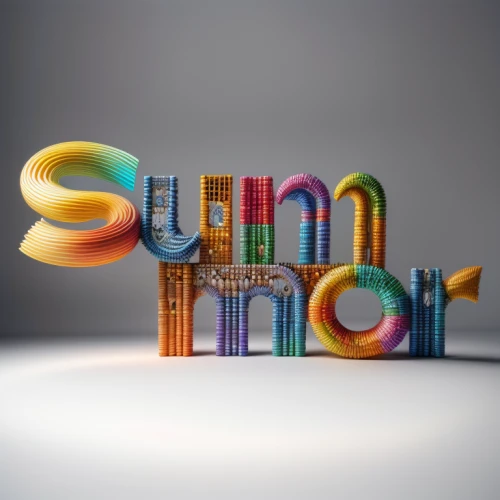 summer clip art,cinema 4d,summer icons,summer background,summer solstice,3d render,summersun,summer crown,summer line art,summer season,summer pattern,the summer time changeover,cd cover,decorative letters,summer items,summer,sunburst background,typography,olympic summer games,render