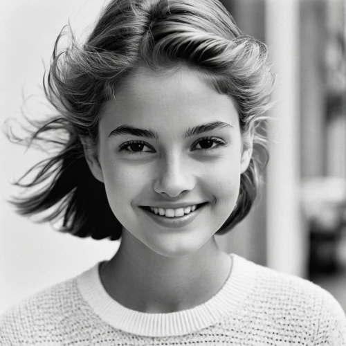 brooke shields,a girl's smile,beautiful face,adorable,killer smile,young beauty,madeleine,beautiful young woman,beautiful girl,smiling,gap kids,short blond hair,smile,pretty young woman,cute,beautiful woman,audrey hepburn,young woman,willow,a smile,Photography,Black and white photography,Black and White Photography 06