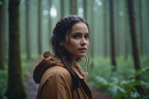 katniss,in the forest,the woods,in the rain,solo,the enchantress,girl with tree,forest background,the forest,farmer in the woods,walking in the rain,dryad,video scene,ballerina in the woods,elven,fae,mystical portrait of a girl,bough,insurgent,digital compositing,Photography,General,Cinematic