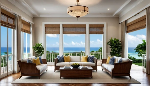 luxury home interior,fisher island,ocean view,window with sea view,plantation shutters,window treatment,living room,family room,seaside view,sitting room,breakfast room,livingroom,palmbeach,luxury property,penthouse apartment,holiday villa,contemporary decor,great room,block balcony,florida home,Photography,General,Realistic
