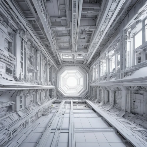 marble palace,empty interior,panopticon,inner space,biomechanical,ufo interior,panoramical,entablature,ceiling construction,large space,spaceship space,fractal environment,wormhole,hallway space,spaces,hall of the fallen,the center of symmetry,space station,macroperspective,luxury decay,Photography,General,Realistic