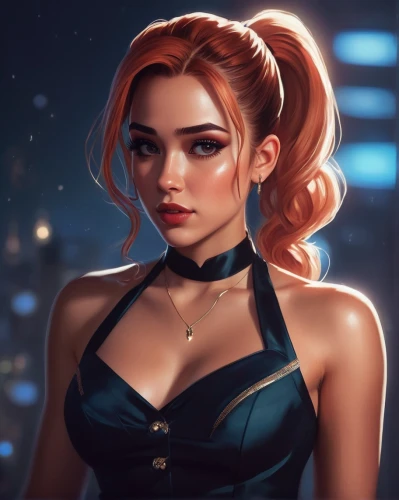 nami,symetra,vanessa (butterfly),harley,black widow,nora,fantasy portrait,rosa ' amber cover,cg artwork,femme fatale,elsa,marina,girl portrait,daphne,harley quinn,elza,digital painting,poker primrose,retro girl,romantic portrait,Conceptual Art,Fantasy,Fantasy 19