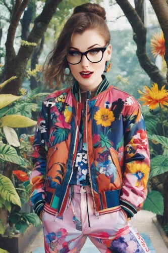 girl in flowers,bjork,colorful floral,floral,beautiful girl with flowers,floral frame,eleven,fashionista,fashionable girl,vogue,clover jackets,floral japanese,floral background,rockabella,gap kids,girl in the garden,children is clothing,hipster,harlequin,botanical print,Photography,Realistic