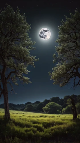 moon and star background,moonlit night,moon in the clouds,hanging moon,moonlit,cartoon video game background,fantasy picture,moon at night,night scene,moon night,super moon,moonbow,my neighbor totoro,full moon,the night of kupala,fairies aloft,landscape background,moonbeam,lunar landscape,isolated tree,Photography,General,Natural