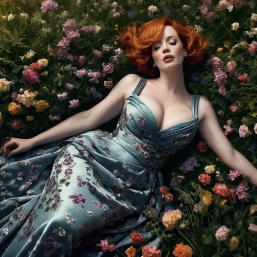 poison ivy,vanity fair,floral,fallen petals,sea of flowers,flora,girl in flowers,vintage floral,secret garden of venus,vogue,flower fairy,fallen flower,falling flowers,rosebushes,ivy,magnolia,with roses,vintage flowers,in full bloom,retro flowers,Conceptual Art,Fantasy,Fantasy 11