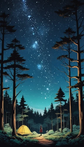 night stars,stargazing,starry sky,falling stars,the night sky,the stars,night scene,campsite,night sky,hanging stars,background vector,fireflies,nightsky,stars,landscape background,starfield,world digital painting,starry night,falling star,forest of dreams,Photography,Artistic Photography,Artistic Photography 06
