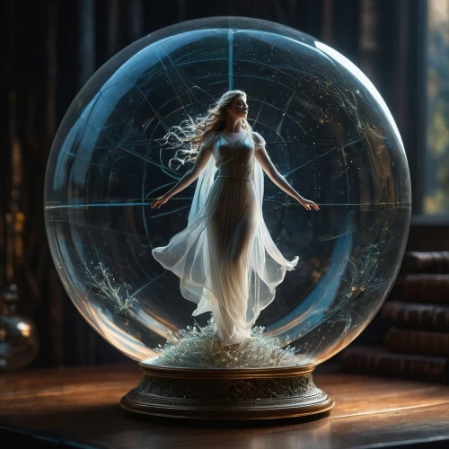 crystal ball-photography,crystal ball,the snow queen,glass sphere,snow globe,the ball,cinderella,frozen bubble,white rose snow queen,prism ball,glass ball,frozen soap bubble,globe,the globe,snowglobes,lensball,the enchantress,waterglobe,globes,ice queen,Photography,General,Fantasy