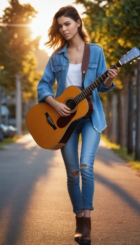 guitar,playing the guitar,woman playing,acoustic-electric guitar,concert guitar,acoustic guitar,buskin,guitar player,folk music,classical guitar,musician,country song,music on your smartphone,guitarist,cavaquinho,the guitar,sock and buskin,ukulele,itinerant musician,street musician,Photography,General,Realistic