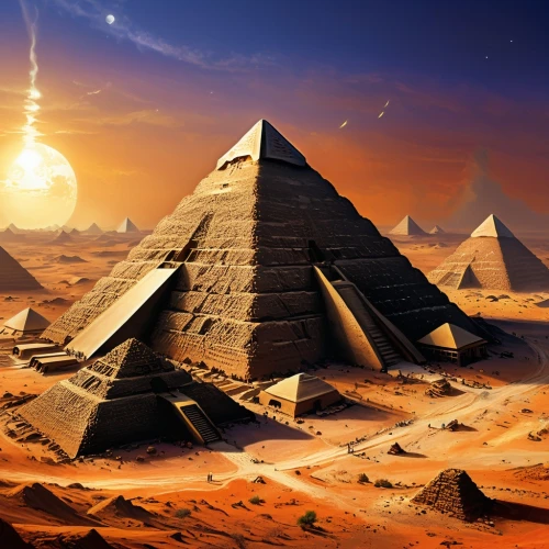 pyramids,the great pyramid of giza,kharut pyramid,eastern pyramid,giza,khufu,pyramid,ancient civilization,step pyramid,ancient egypt,ancient city,maat mons,pharaohs,egyptology,dahshur,stone pyramid,egypt,ancient egyptian,the ancient world,pharaonic,Illustration,Realistic Fantasy,Realistic Fantasy 33