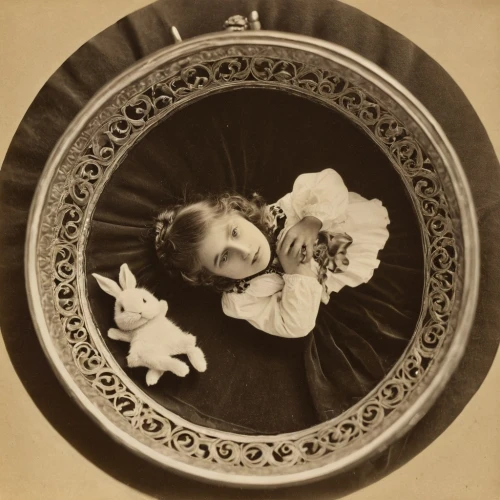 girl with cereal bowl,child portrait,ambrotype,child with a book,woman holding pie,girl with dog,photograph album,charlotte cushman,photos of children,infant bed,woman laying down,lillian gish - female,girl with cloth,infant,tambourine,child's frame,vintage doll,verrine,reading magnifying glass,little girl reading,Photography,Black and white photography,Black and White Photography 15