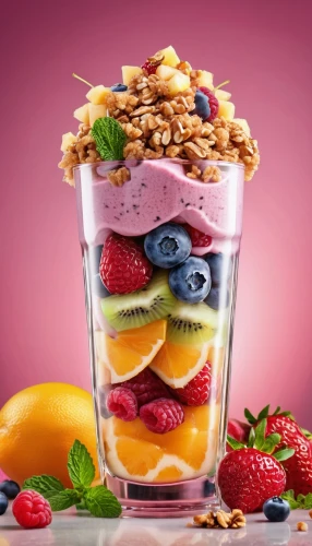 berry quark,fruit cup,fruit mix,muesli,mixed fruit,fruit ice cream,mix fruit,smoothie,verrine,yogurt,fruit free,berries on yogurt,fruity hot,plain fat-free yogurt,berry shake,cranachan,summer fruit,currant shake,mixed fruit cake,nutrition,Photography,General,Realistic