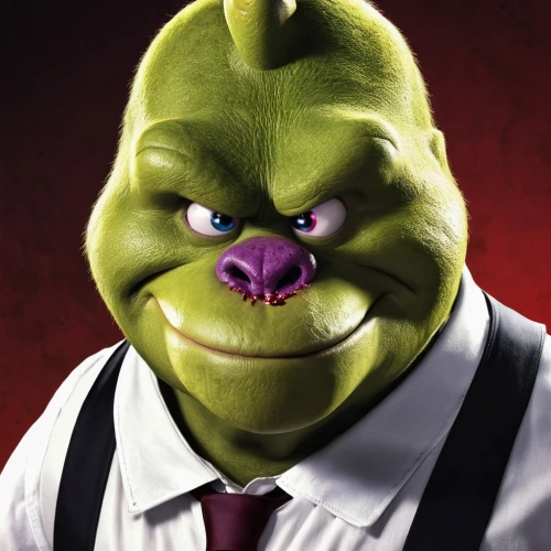 ogre,lopushok,donald trump,angry man,honeydew,grinch,butler,don't get angry,kingpin,leonardo,gurnigel,fenek,businessman,chayote,suit actor,minion hulk,human don't be angry,sandro,angry,ork,Photography,General,Realistic