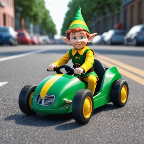 patrol,cartoon car,scandia gnome,3d car model,toy vehicle,toy motorcycle,gnome,aaa,aa,baby elf,scooter riding,go-kart,automobile racer,gnome skiing,toy car,scandia gnomes,tricycle,children's background,elf,children's ride,Photography,General,Realistic