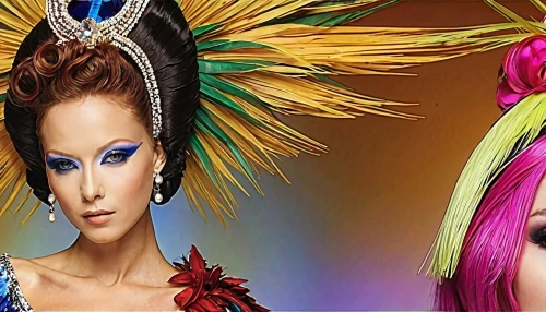 brazil carnival,feather headdress,artificial hair integrations,neon carnival brasil,web banner,brazilian monarchy,color feathers,headdress,expocosmetics,banner set,beauty icons,sinulog dancer,image manipulation,beauty shows,image editing,logo header,women's cosmetics,showgirl,drag race,fashion illustration,Photography,General,Realistic