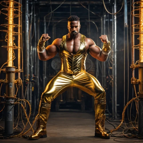 spider the golden silk,steel man,macho,electro,sultan,gold lacquer,stud yellow,wrestler,cosplay image,mohammed ali,muscle man,gold business,gold wall,the gold standard,yellow-gold,gold paint stroke,muscle icon,gladiator,gold colored,hercules,Photography,General,Fantasy